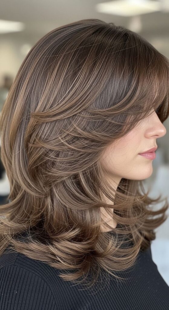 Shoulder Length Hair Cuts with Layers