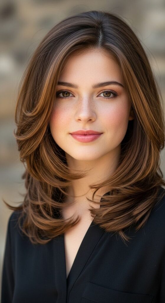 Shoulder Length Hair Cuts with Layers