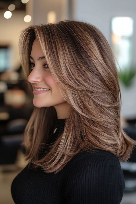 Shoulder Length Hair Cuts with Layers