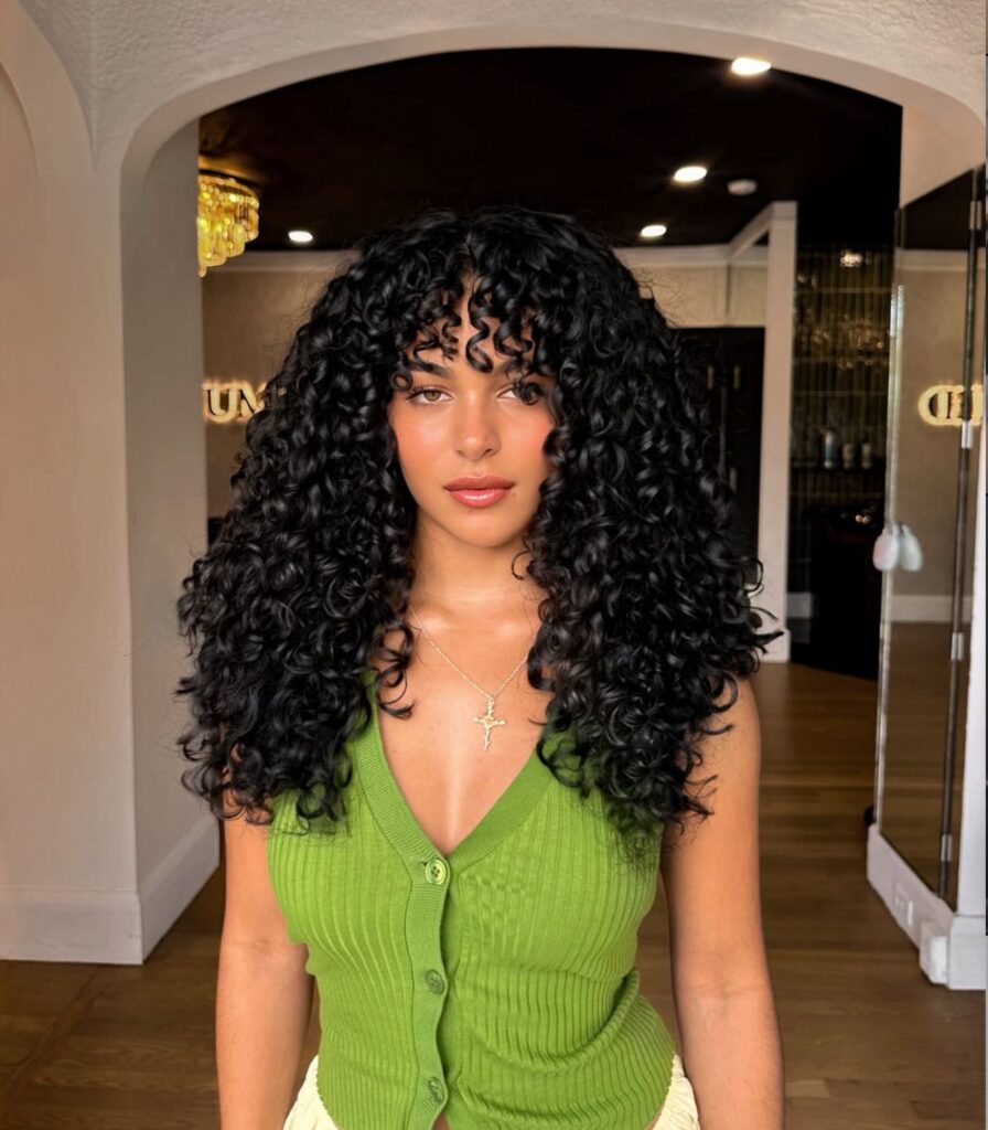 Curly Hair Cuts with Layers