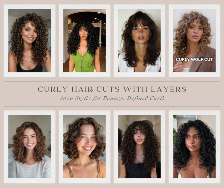 Curly Hair Cuts with Layers
