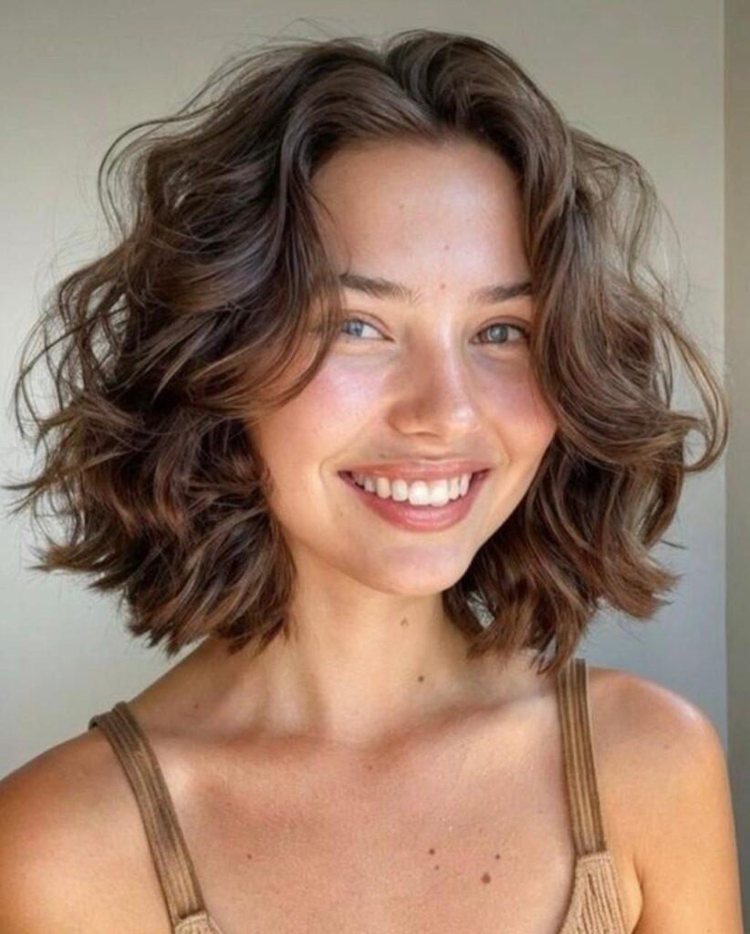 Curly Hair Cuts with Layers