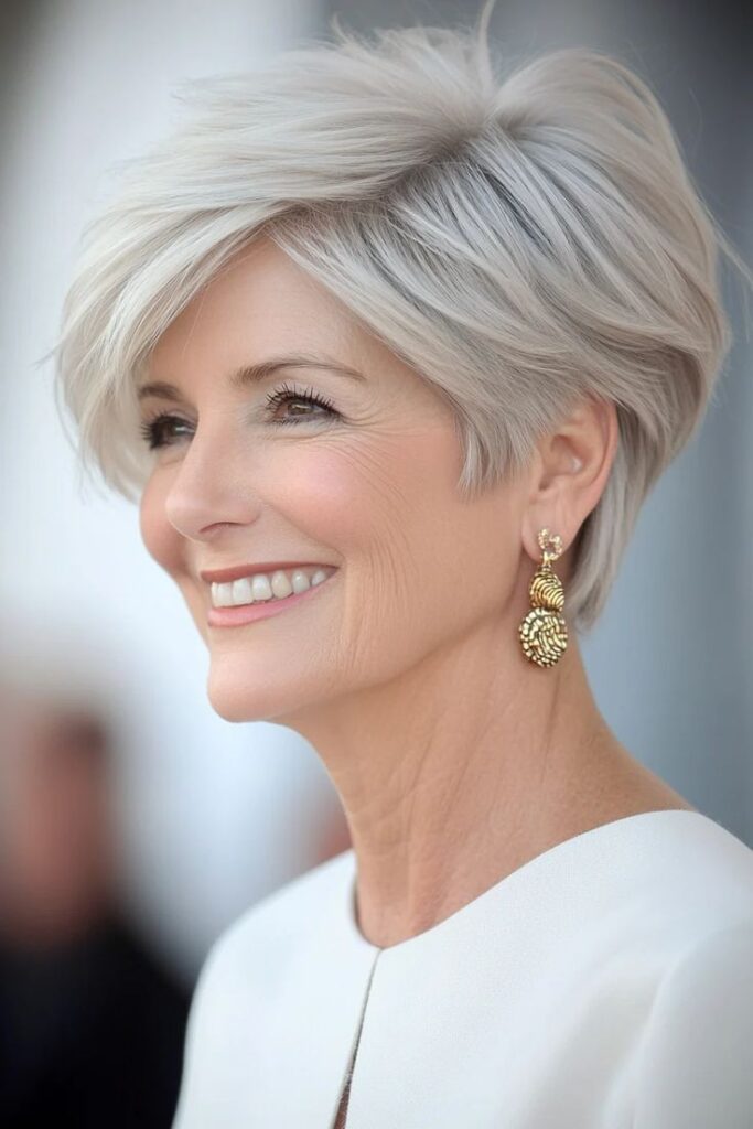Short Hair Cuts for Women Over 60
