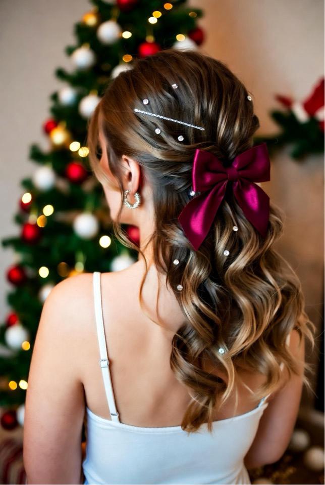 Christmas Hairstyles: 12 Trendy Looks to Rock the Holiday Season