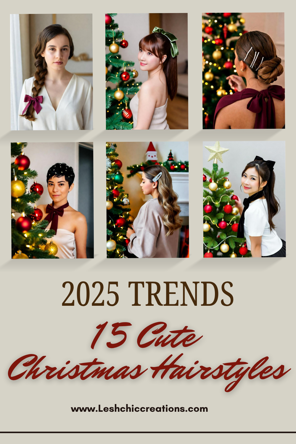 Cute Christmas Hairstyles: 15 Festive Looks to Shine This Holiday Season