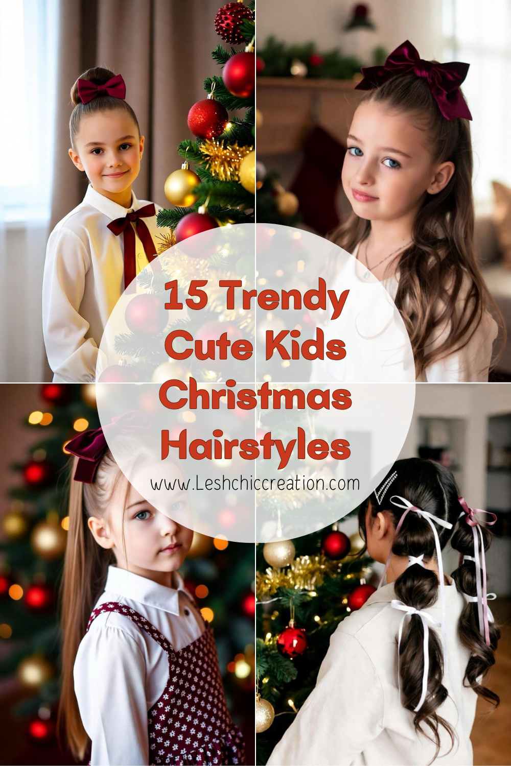 Christmas Hairstyles for Kids (Girls): 15 Cute & Festive Styles