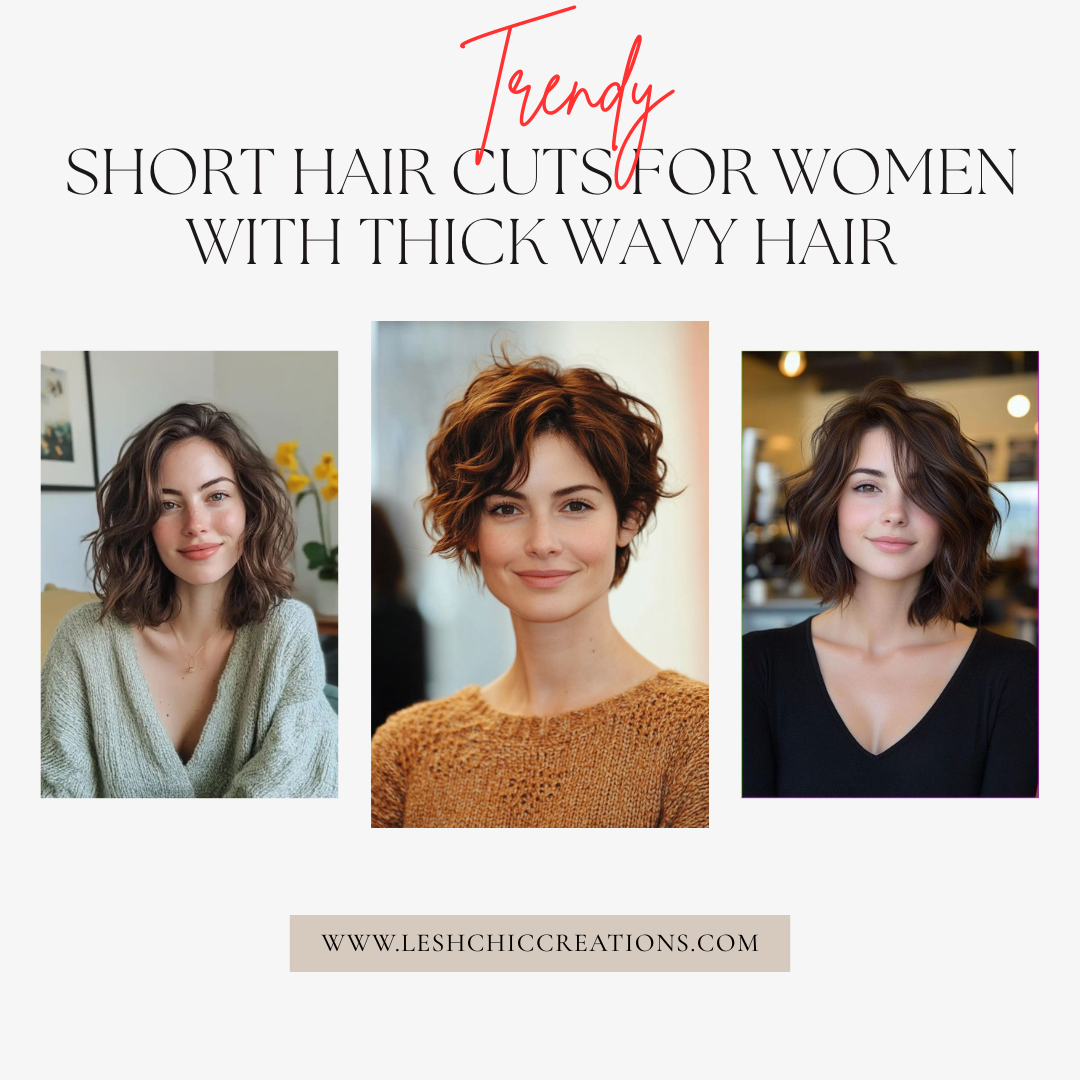 Short Hair Cuts for Women with Thick Wavy Hair