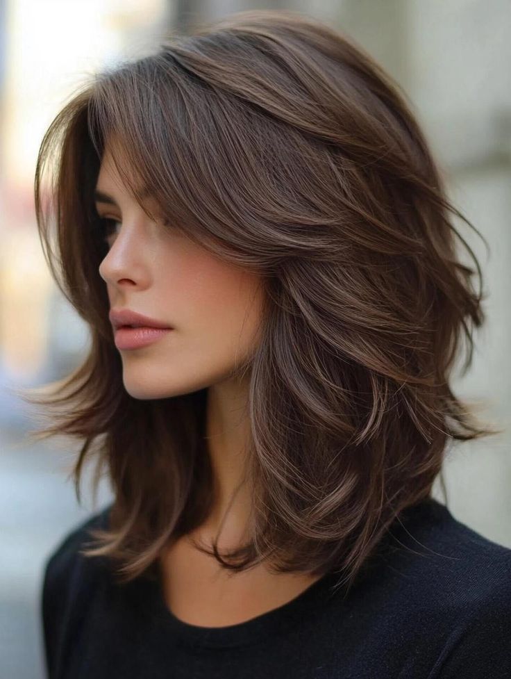 Shoulder Length Hair Cuts with Layers