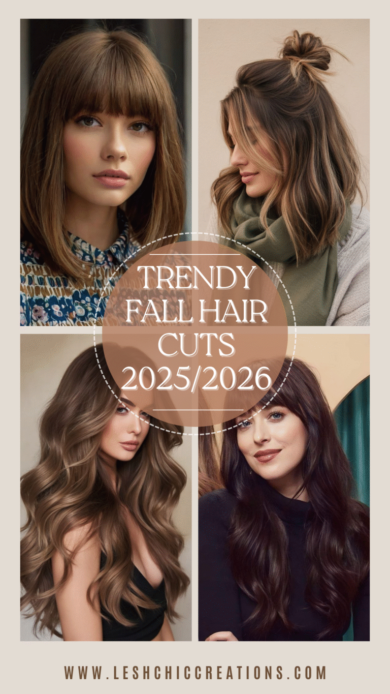 Trendy Fall Hair Cuts 2025/2026