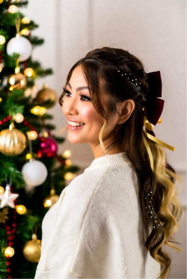 Cute Christmas Hairstyles: 15 Festive Looks to Shine This Holiday Season