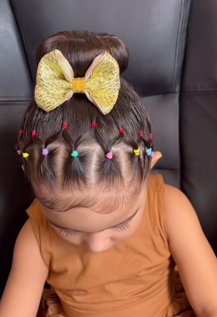 Christmas Hairstyles for Kids (Girls): 15 Cute & Festive Styles