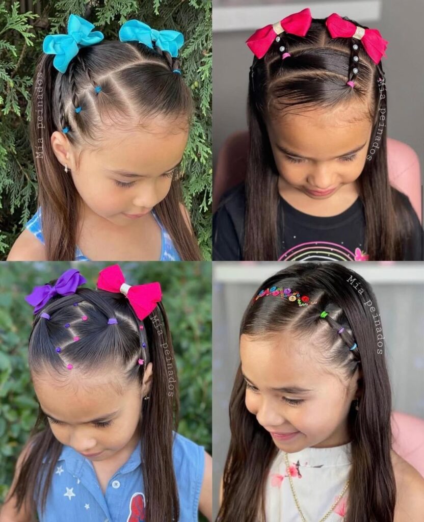 Christmas Hairstyles for Kids (Girls): 15 Cute & Festive Styles