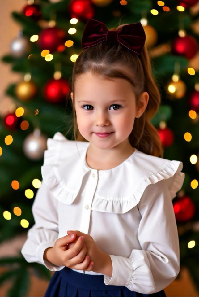 Christmas Hairstyles for Kids (Girls): 15 Cute & Festive Styles