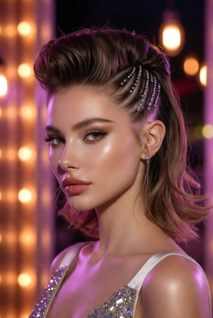 Party Hairstyles for Short Hair