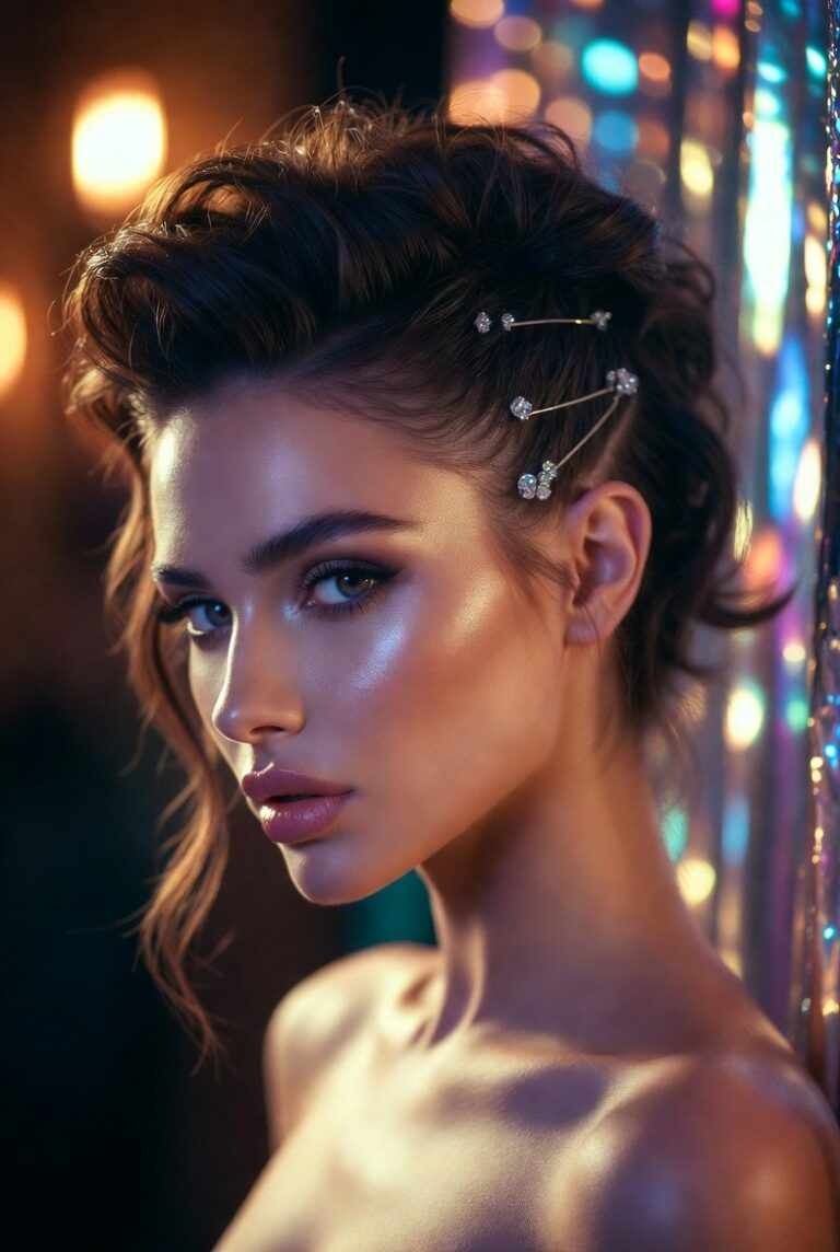 Party Hairstyles for Short Hair