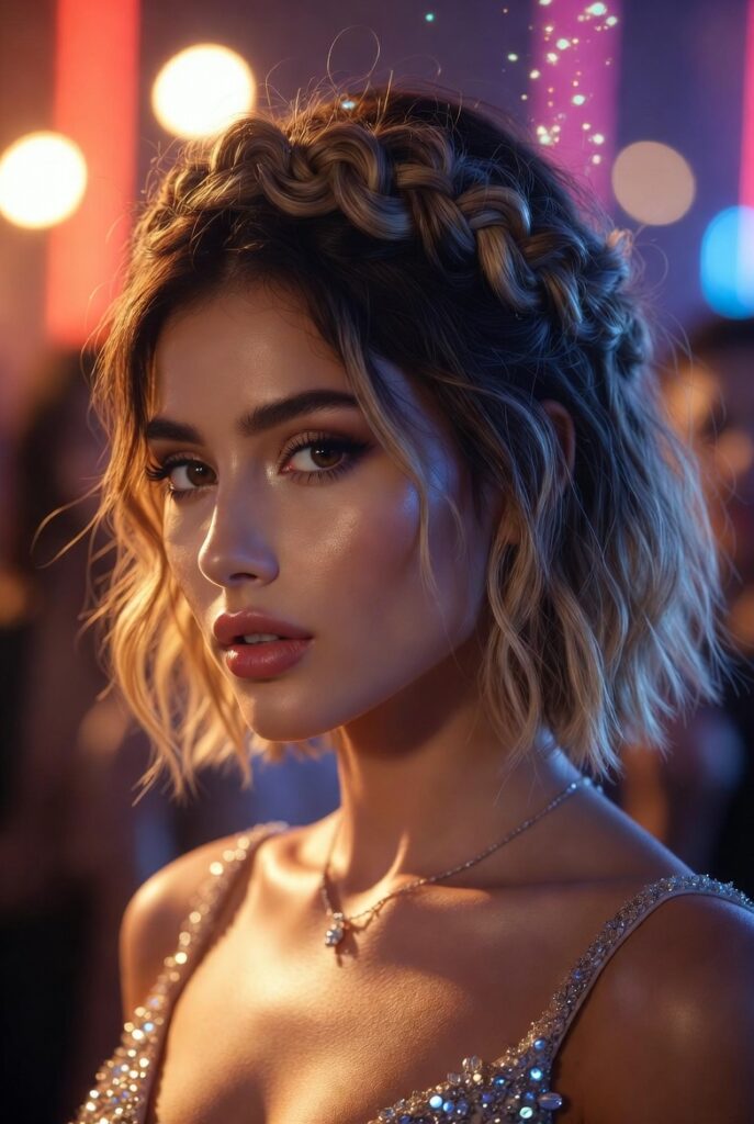 Party Hairstyles for Short Hair