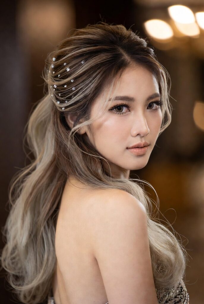 Trendy Party Hairstyles for Long Hair