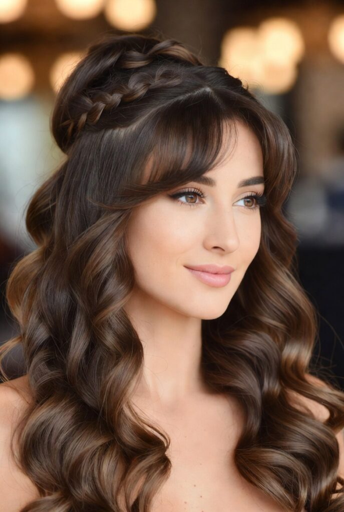Trendy Party Hairstyles for Long Hair