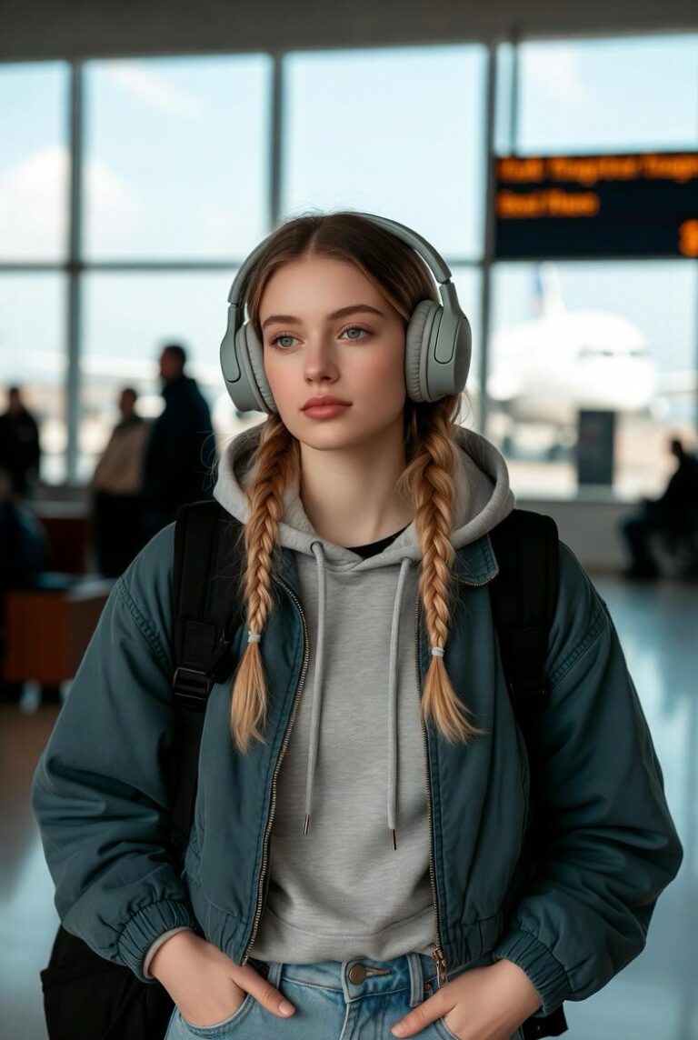 Comfortable Airport Hairstyles That Look Effortless