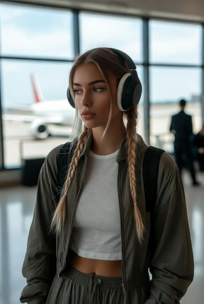 Comfortable Airport Hairstyles That Look Effortless