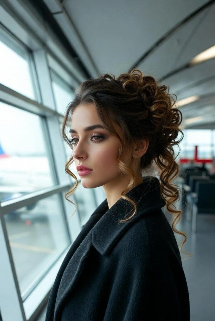 Comfortable Airport Hairstyles That Look Effortless