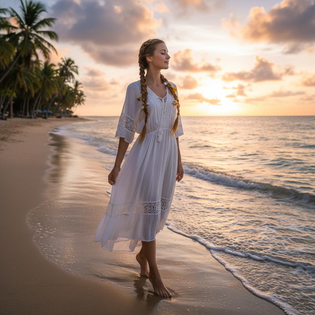 12 Easy & Stylish Beach Hairstyles That Survive Sun, Sand & Sea