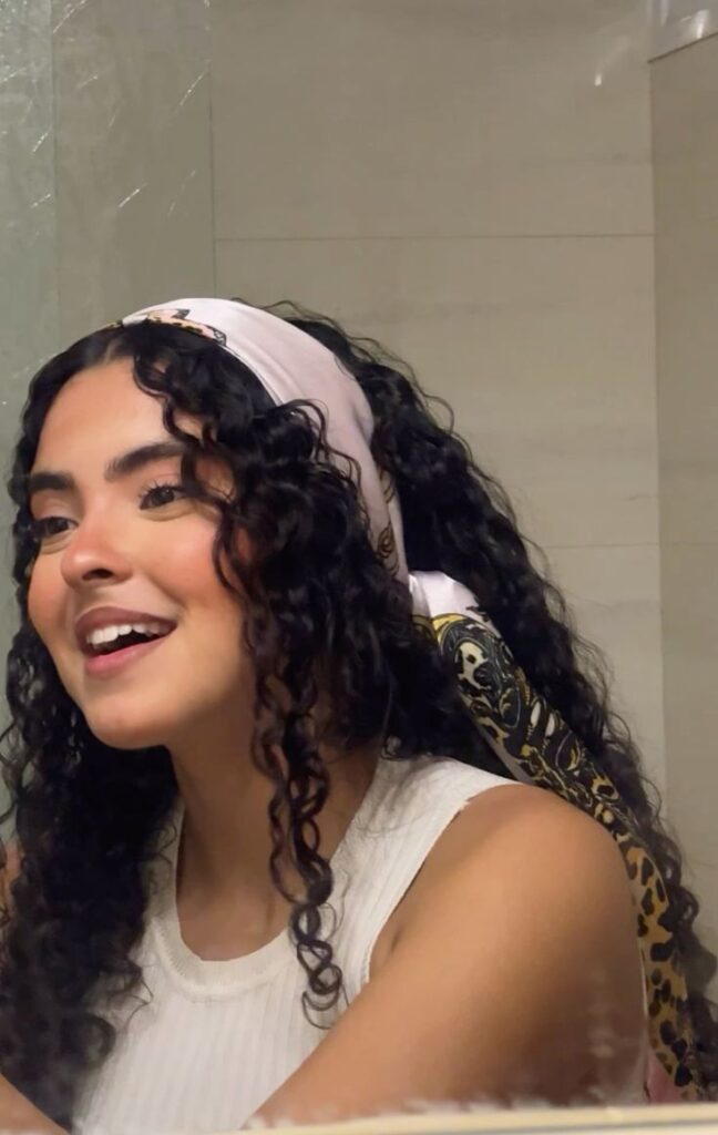 Headband Hairstyles for Curly Hair