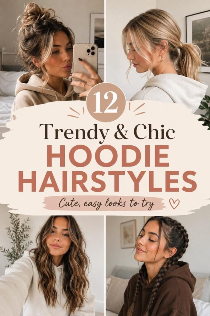 Hoodie Hairstyles: 12 Easy & Cute Looks That Actually Work with Your Favorite Hoodie