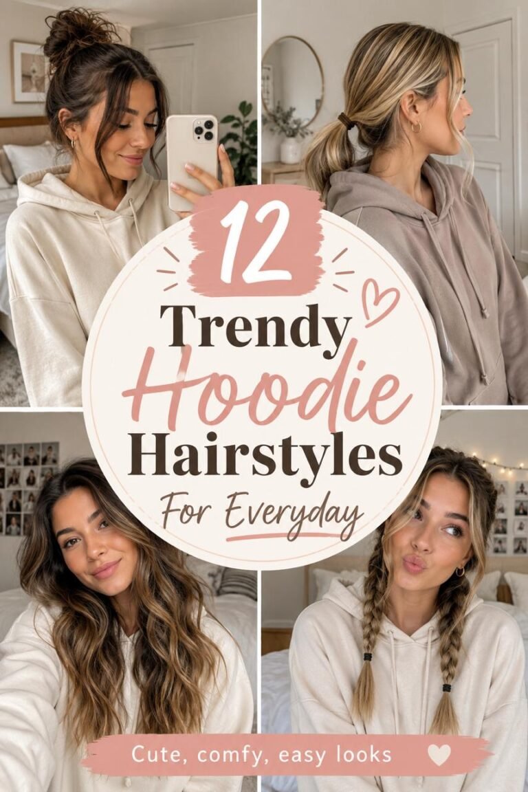 Hoodie Hairstyles: 12 Easy & Cute Looks That Actually Work with Your Favorite Hoodie
