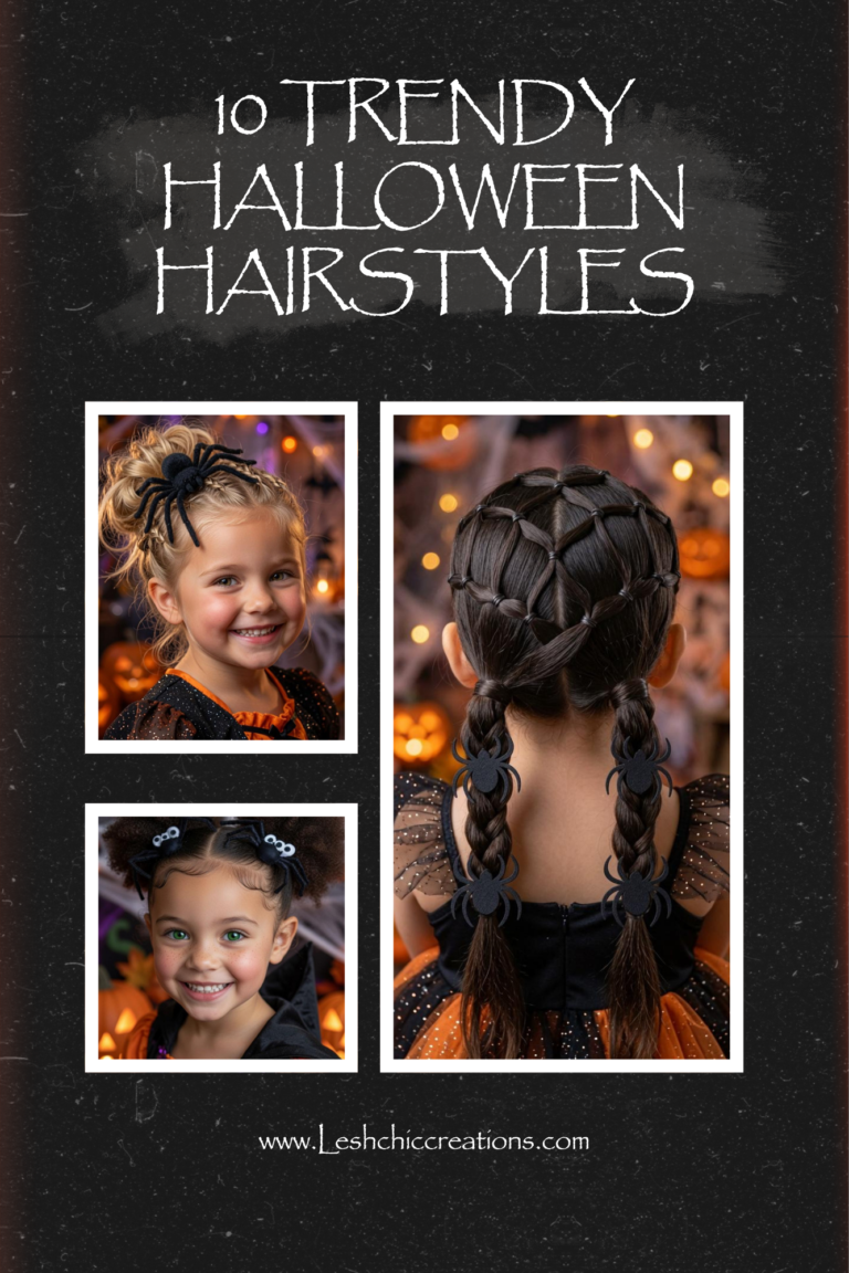 10 Easy Halloween Hairstyles for Kids: Cute, Spooky & Character-Inspired Looks