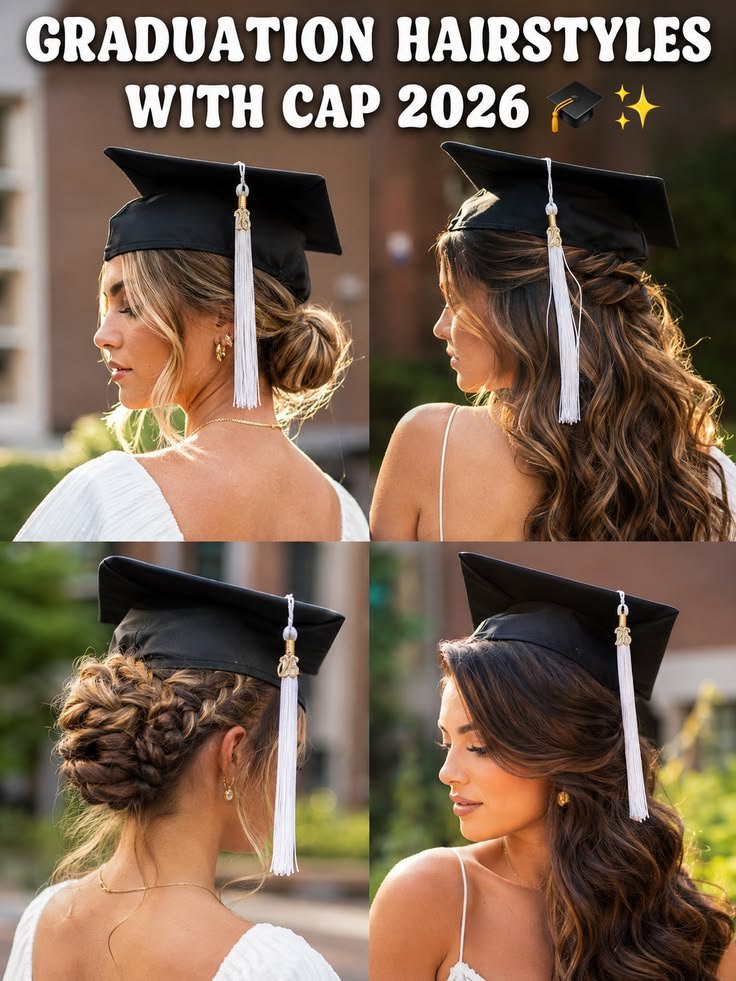 Trendy Graduation Hairstyles: Top 10 Looks Every Graduate Will Love