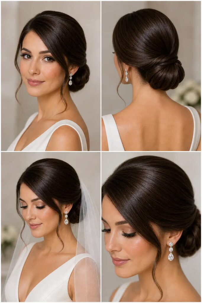 Low Chignon or Bun
Prom Hairstyles Updos: 12 Trendy & Chic Ideas for Long Hair