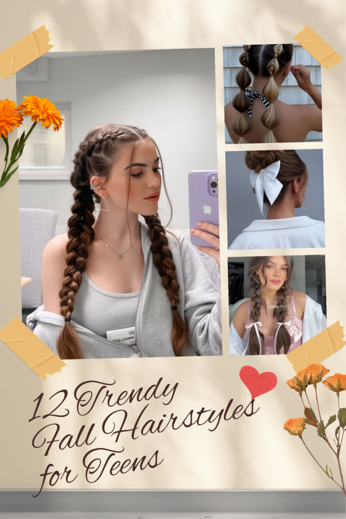 12 Cute Fall Hairstyles for Teenage Girls That Are Trending This Autumn