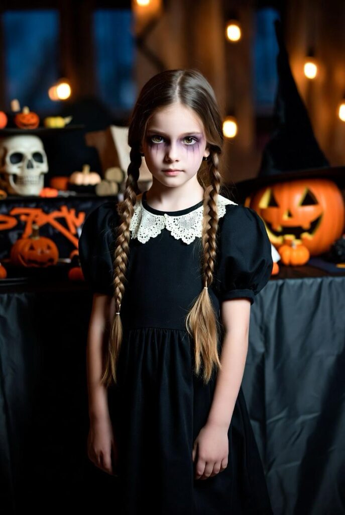 10 Easy Halloween Hairstyles for Kids: Cute, Spooky & Character-Inspired Looks