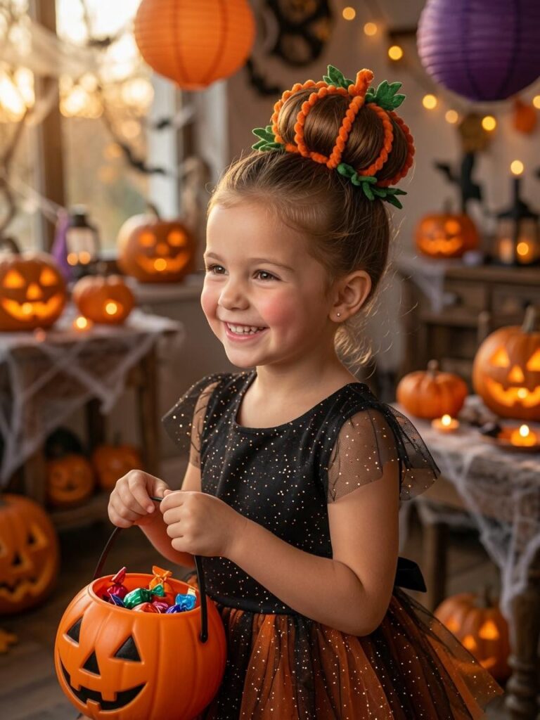 10 Easy Halloween Hairstyles for Kids: Cute, Spooky & Character-Inspired Looks