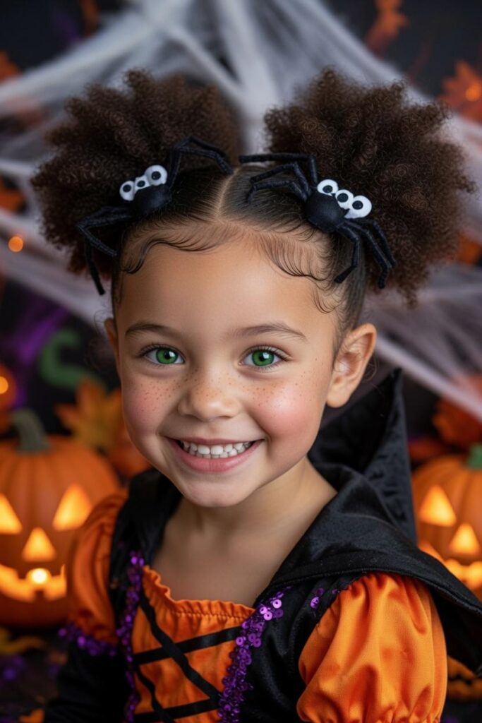 10 Easy Halloween Hairstyles for Kids: Cute, Spooky & Character-Inspired Looks