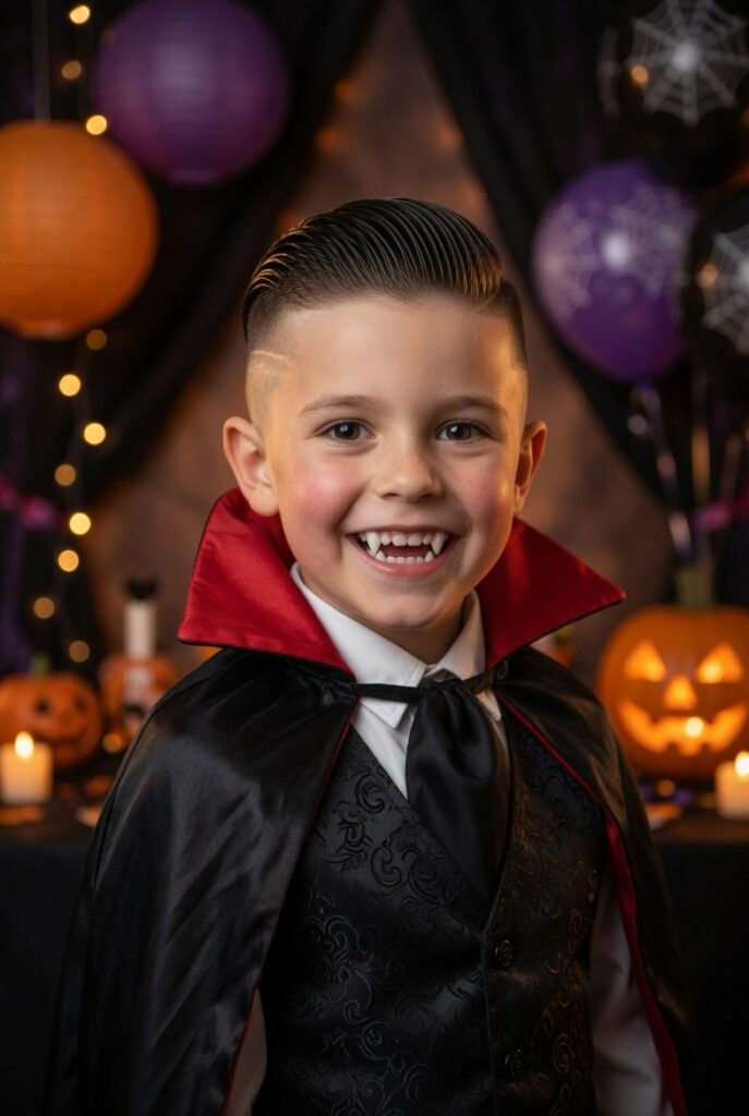 10 Spooky & Fun Halloween Hairstyles for Boys Inspired by Favorite Characters