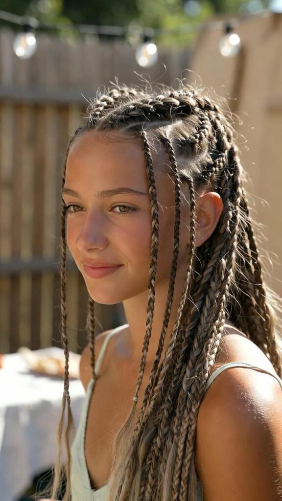 Cute Braids Hairstyles for Teens