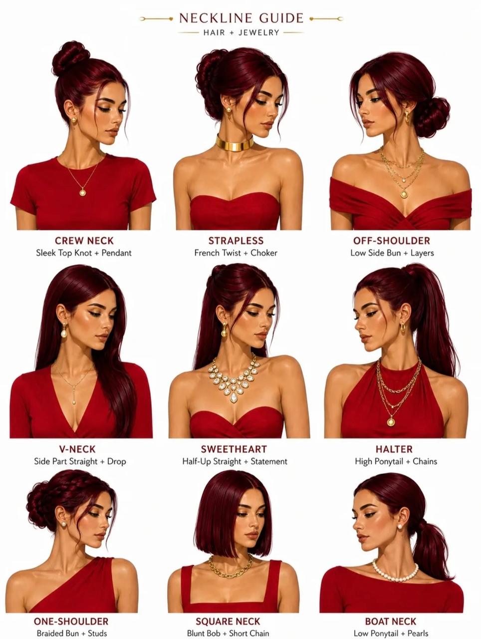Hair Neckline Guide: How to Choose the Perfect Hairstyle for Every Neckline in 2026