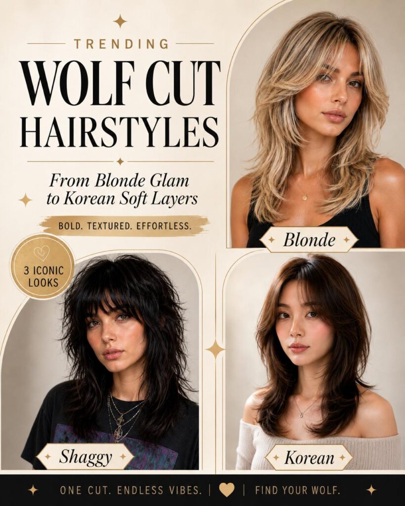 Wolf Cut Hairstyles – 10 Trendy Looks for 2026 Fashion Trends