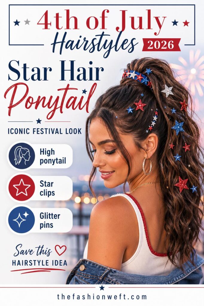 4th of July Hairstyles: 12 Cute, Trendy & Easy Looks