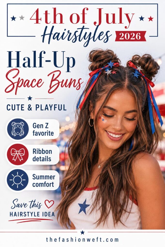 4th of July Hairstyles: 12 Cute, Trendy & Easy Looks