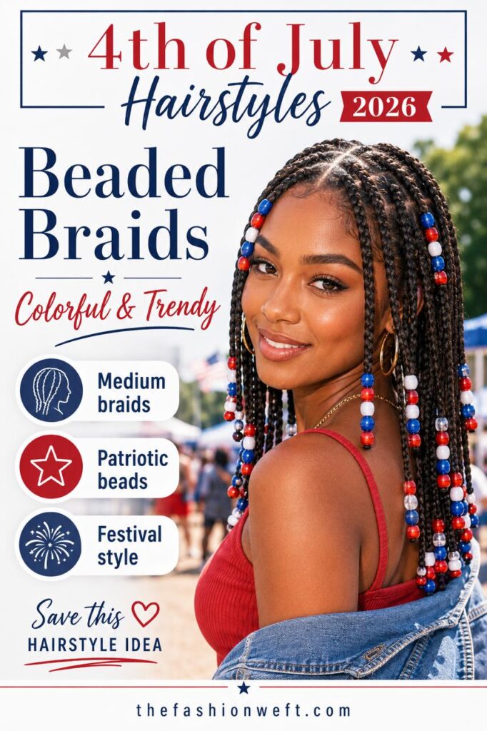 4th of July Hairstyles: 12 Cute, Trendy & Easy Looks