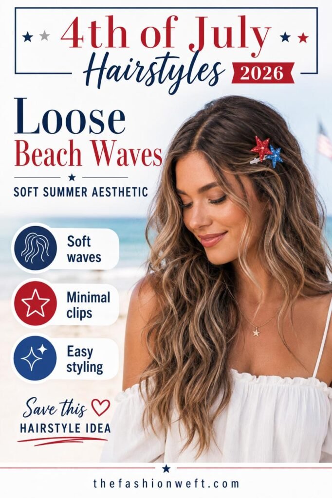 4th of July Hairstyles: 12 Cute, Trendy & Easy Looks