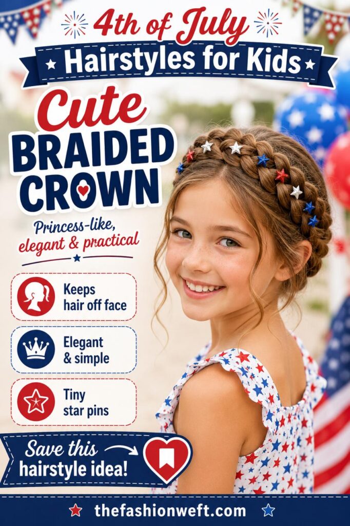 4th of July Hairstyles for Kids: 12 Cute, Easy & Festive Ideas