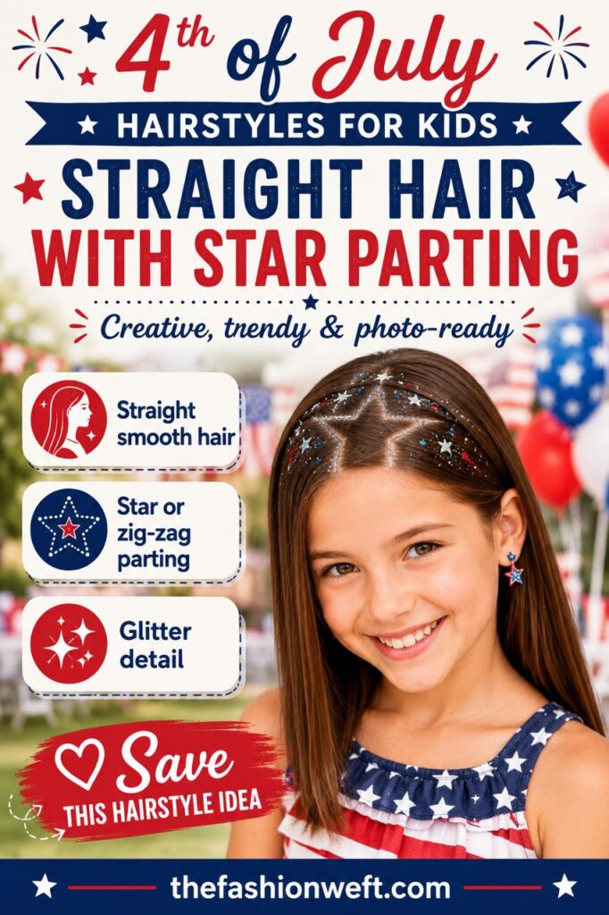 4th of July Hairstyles for Kids: 12 Cute, Easy & Festive Ideas