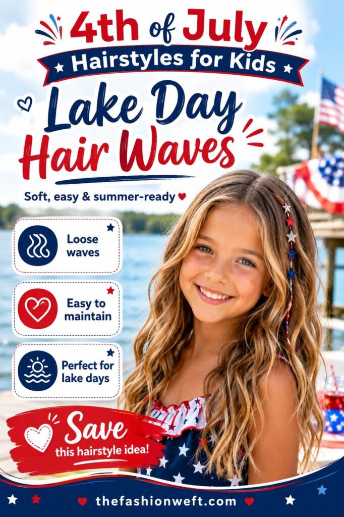 4th of July Hairstyles for Kids: 12 Cute, Easy & Festive Ideas