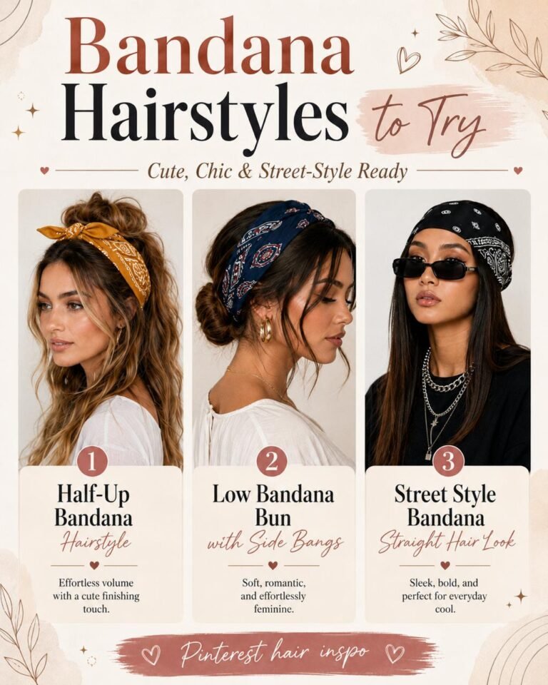 Bandana Hairstyle Ideas – 10 Trendy Looks for 2026