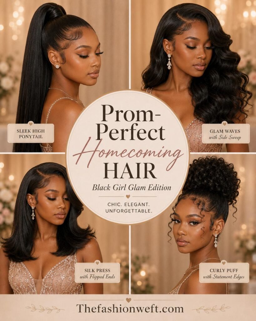 Homecoming Hairstyles Black Women – 12 Elegant Looks for Standout Style