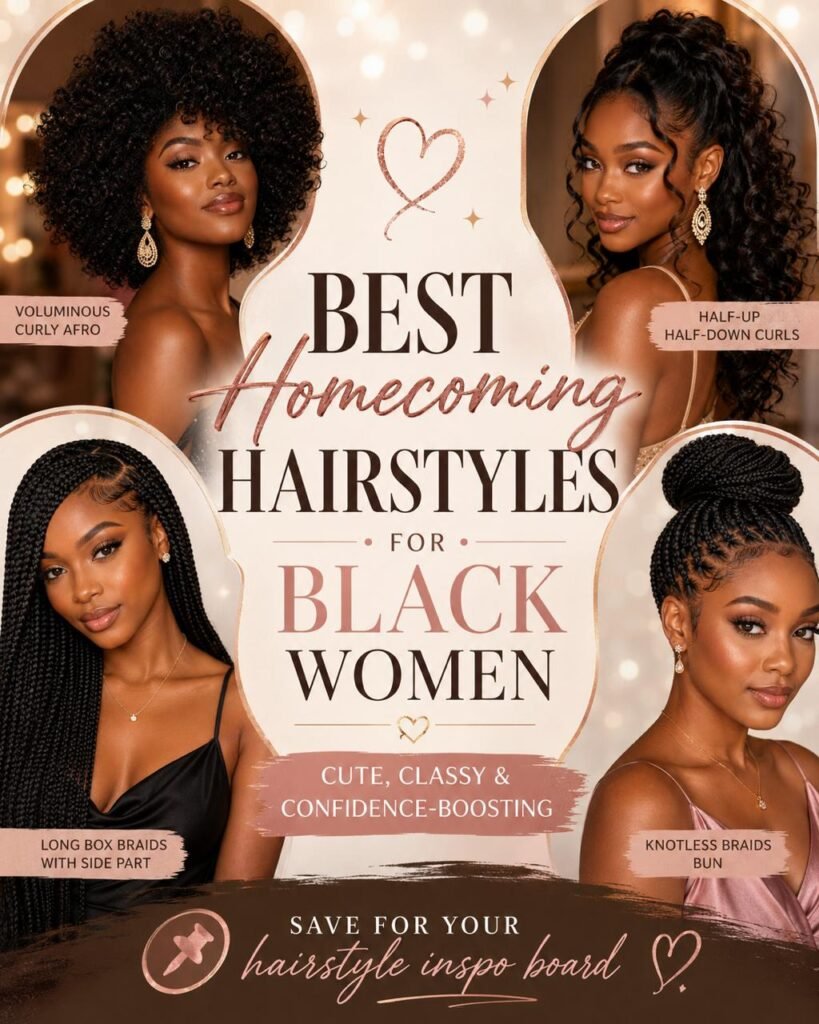Homecoming Hairstyles Black Women – 12 Elegant Looks for Standout Style